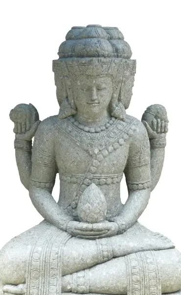 Product image 2 of the product “Sitting Tri Murti approx 150 cm height ”